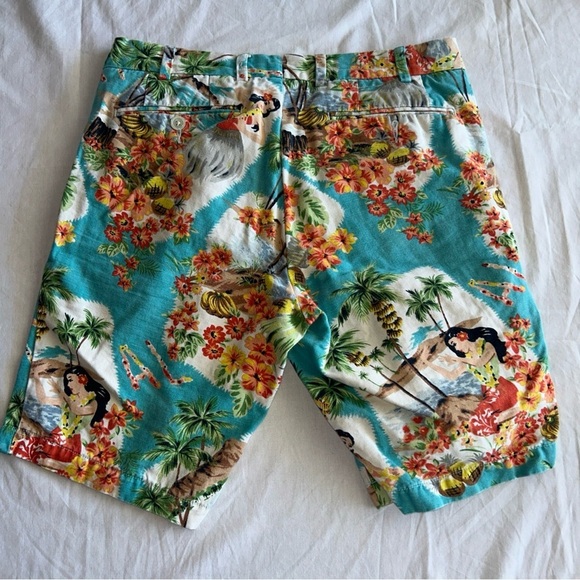 Polo by Ralph Lauren Light Blue Shorts. Hawaiian Girl - Picture 7 of 8